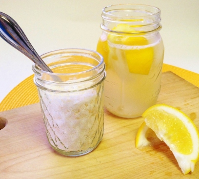 lemonade & lemon sugar